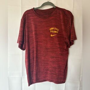 Nike Dri-fit Iowa State Cyclones Short Sleeve Shirt - Size XL